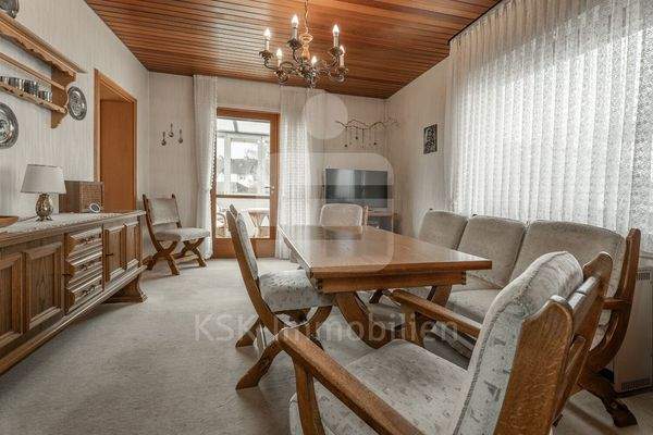 Wohn- und Esszimmer Erdgeschoss