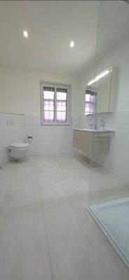 Badezimmer im Erdgeschoss 