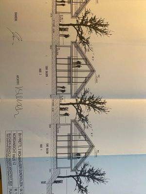 Plan die sechs Haushälften