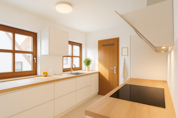 Einrichtungsbeispiel der Küche (KI-generiert)