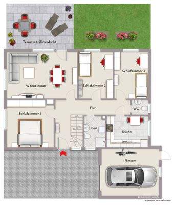 Grundriss Erdgeschoss