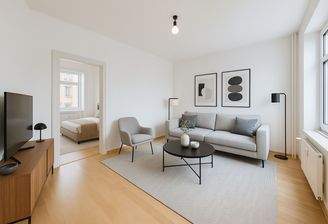 Wohn-/Essbereich Visualisierung