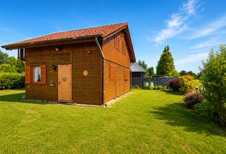 Haus mit Eingang