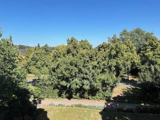 Loggia mit Blick ins Grüne