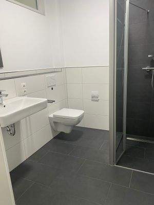 Badezimmer Zugang vom Schlafzimmer