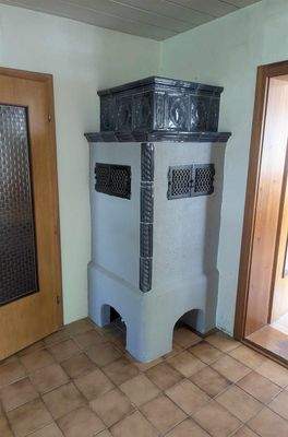 Kachelofen im Wohnraum