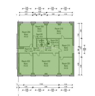 2. Obergeschoss - Büro