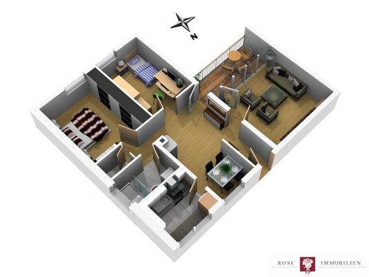 Grundriss (unverbindliche Illustration)