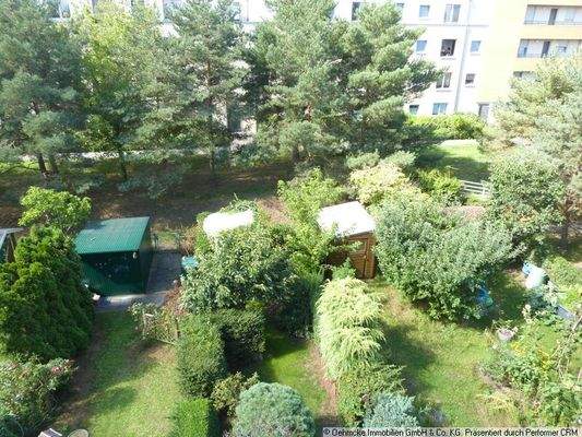 Blick von der Dachterrasse