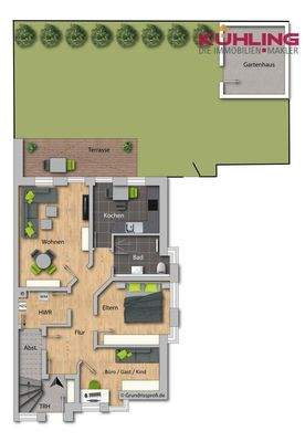 Grundriss - Abweichungen vorbehalten -