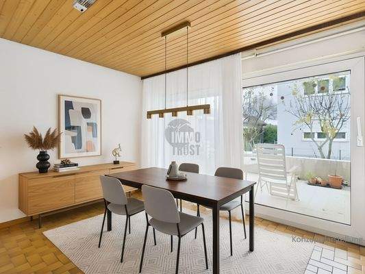 Esszimmer Konzeptdarstellung