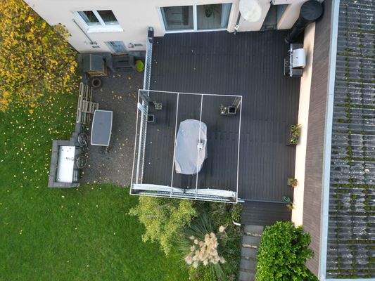 Ansicht von der Terrasse 