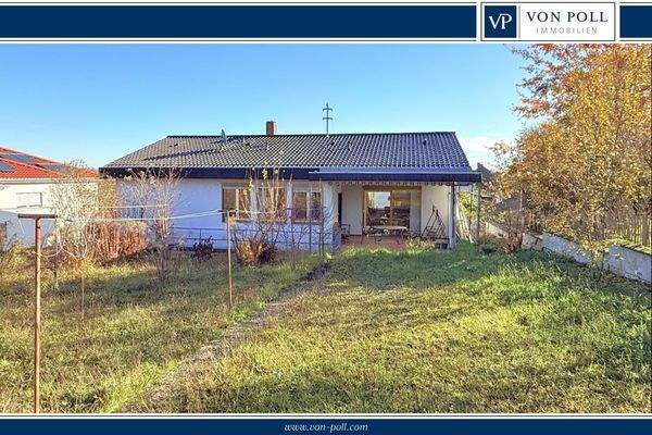 Hausansicht vom Garten aus