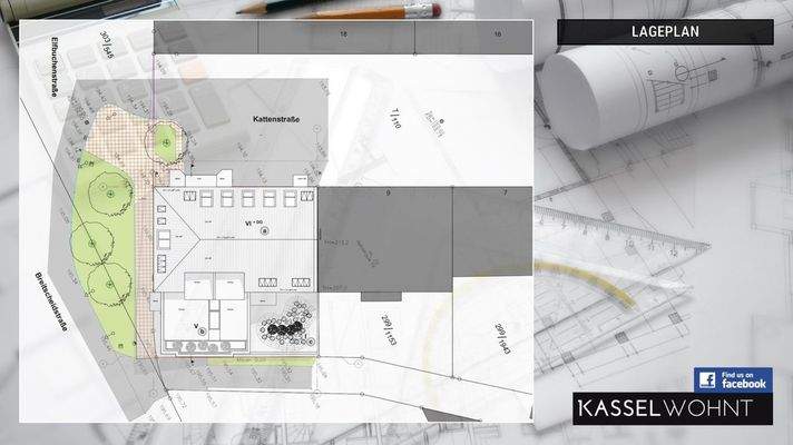 Lageplan Kattenstraße Januar 2024