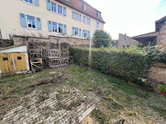 Ansicht Grundstück hinterm Haus