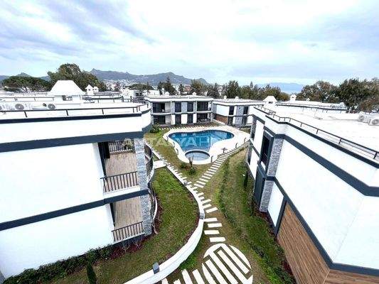 Beachside Flat with a Sea-View Terrace in Bodrum Turkey