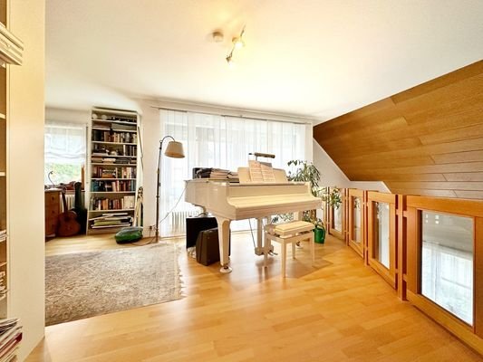 Galerie im Dachgeschoss