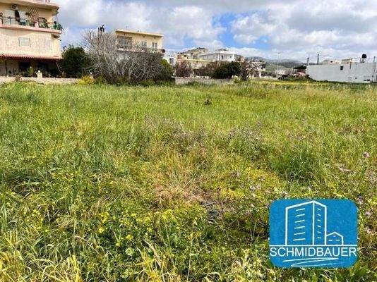 Kreta, Mires: Baugrundstück in einer Kleinstadt zu verkaufen