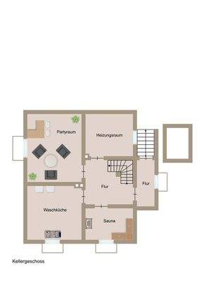 Keller Grundrissskizze