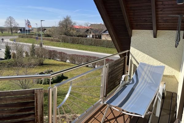 Balkon im Dachgeschoss