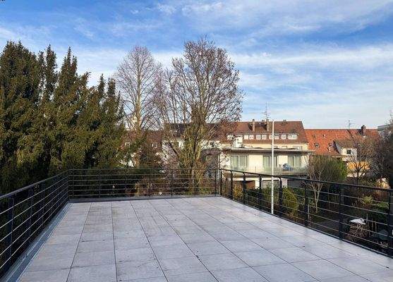 Dachterrasse mit Blick