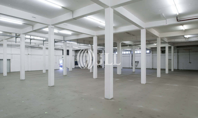 Innenansicht der Hallenfläche