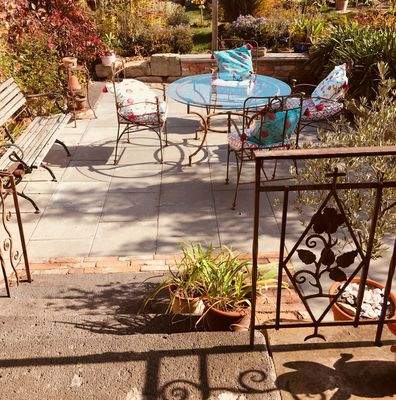 Frühstücksterrasse