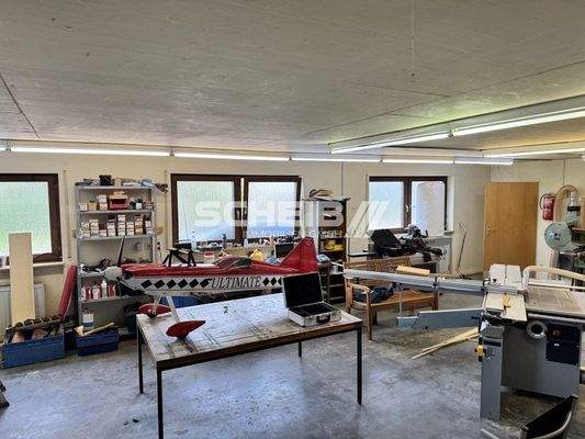 als Werkstatt nutzbar