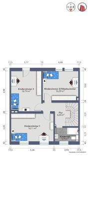 Grundriss Obergeschoss