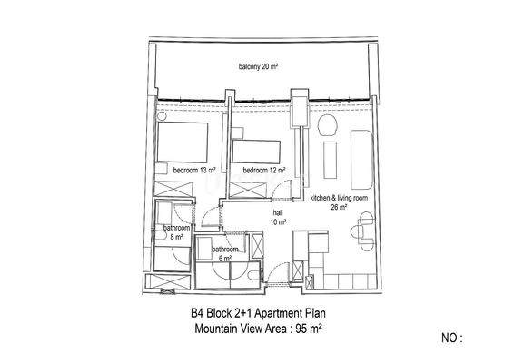 Apartments with Aquapark in a Hotel Concept Complex in Alanya