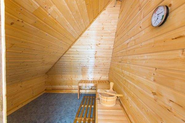 Sauna im DG