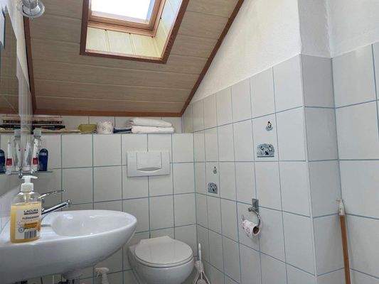 Tageslicht-Duschbad im Obergeschoss!