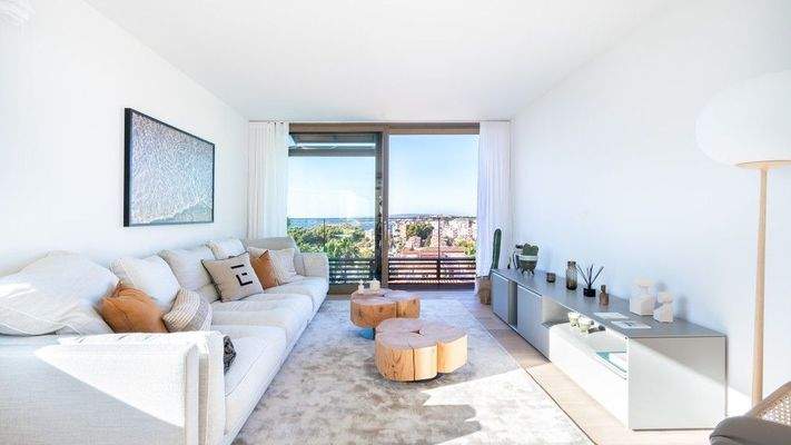 Neubau Designer-Penthouse zum Verkauf, La Bonanova, Palma de Mallorca.