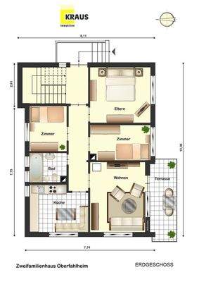 Grundriss Erdgeschoss