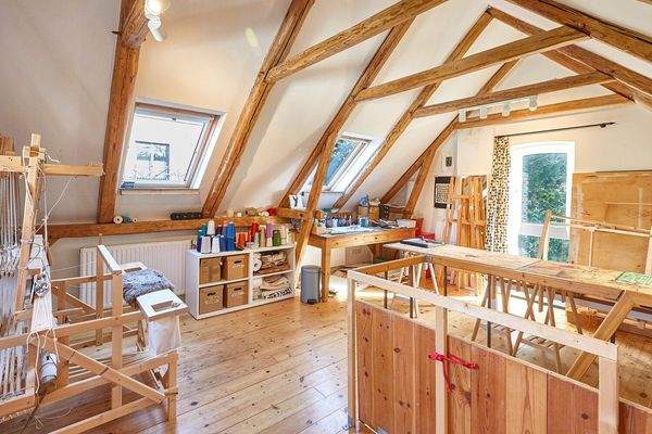 Atelier / Werkstatt im DG