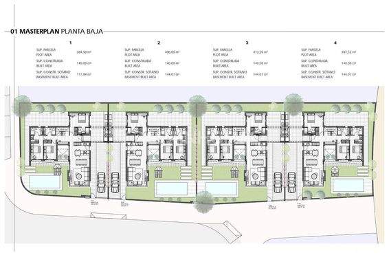 Detached 3-Bedroom Houses with Private Pools in Los Alcázares Murcia