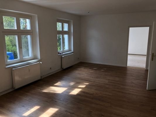 Blick ins Wohnzimmer