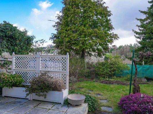 Garten mit Terrassenbereich