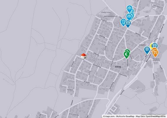 Geolyzer Kartenausschnitt