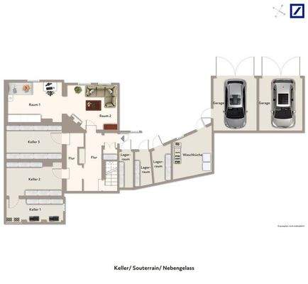 Keller/ Souterrain & Nebengelass