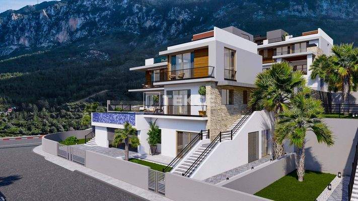 Sea View Villas with High Standards in North Cyprus