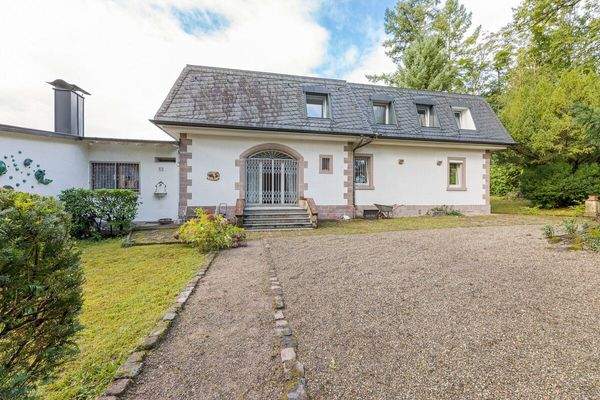 Rückansicht zum Kaminzimmer