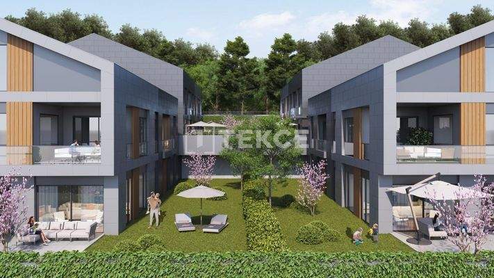 Apartments Intertwined the Nature in Eyupsultan Istanbul