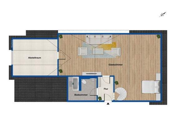 Grundriss Dachgeschoss