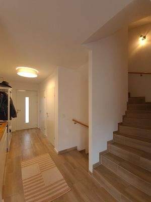 Aufgang ins Obergeschoß