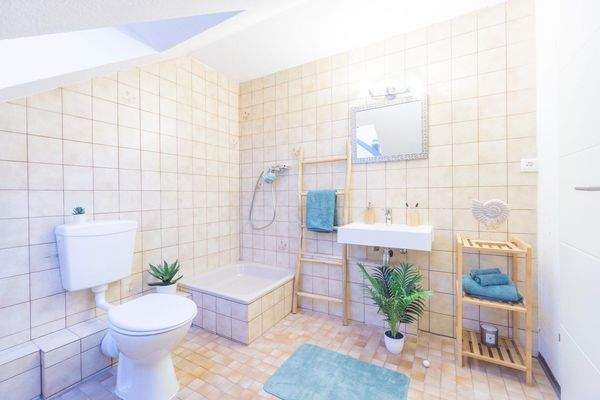 Duschbad mit Tageslicht