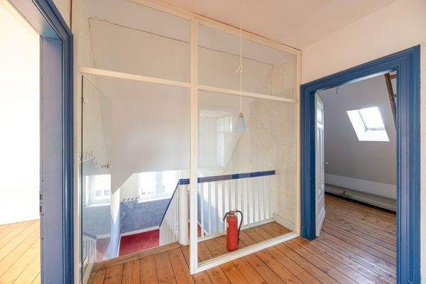 Treppenaufgang zum Dachgeschoss