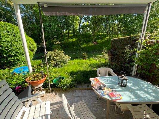 Blick von der Terrasse