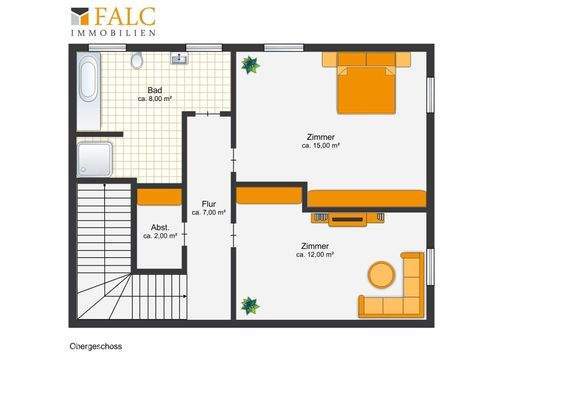 Grundriss Obergeschoss