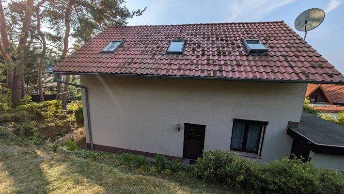 Ansicht auf EFH vom Garten